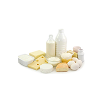 Fleisch - Kase - Milchprodukte